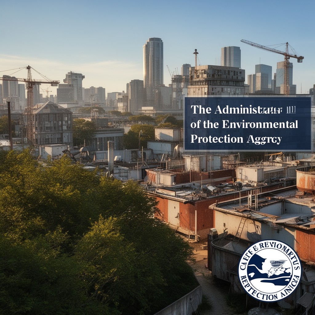 AI-generated illustration of Administrator of the Environmental Protection Agency (Cabinet-level)