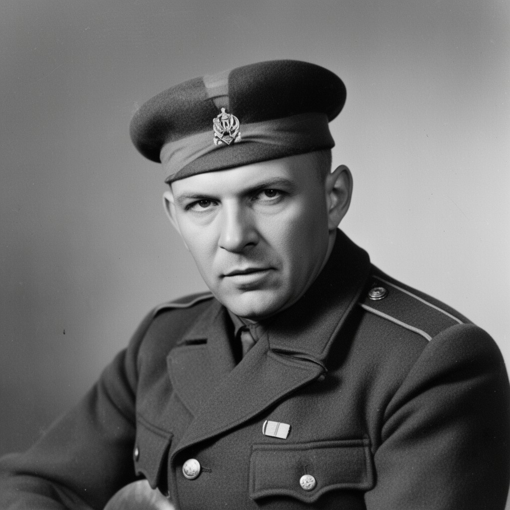 AI-generated illustration of Ivan Chernyakhovsky