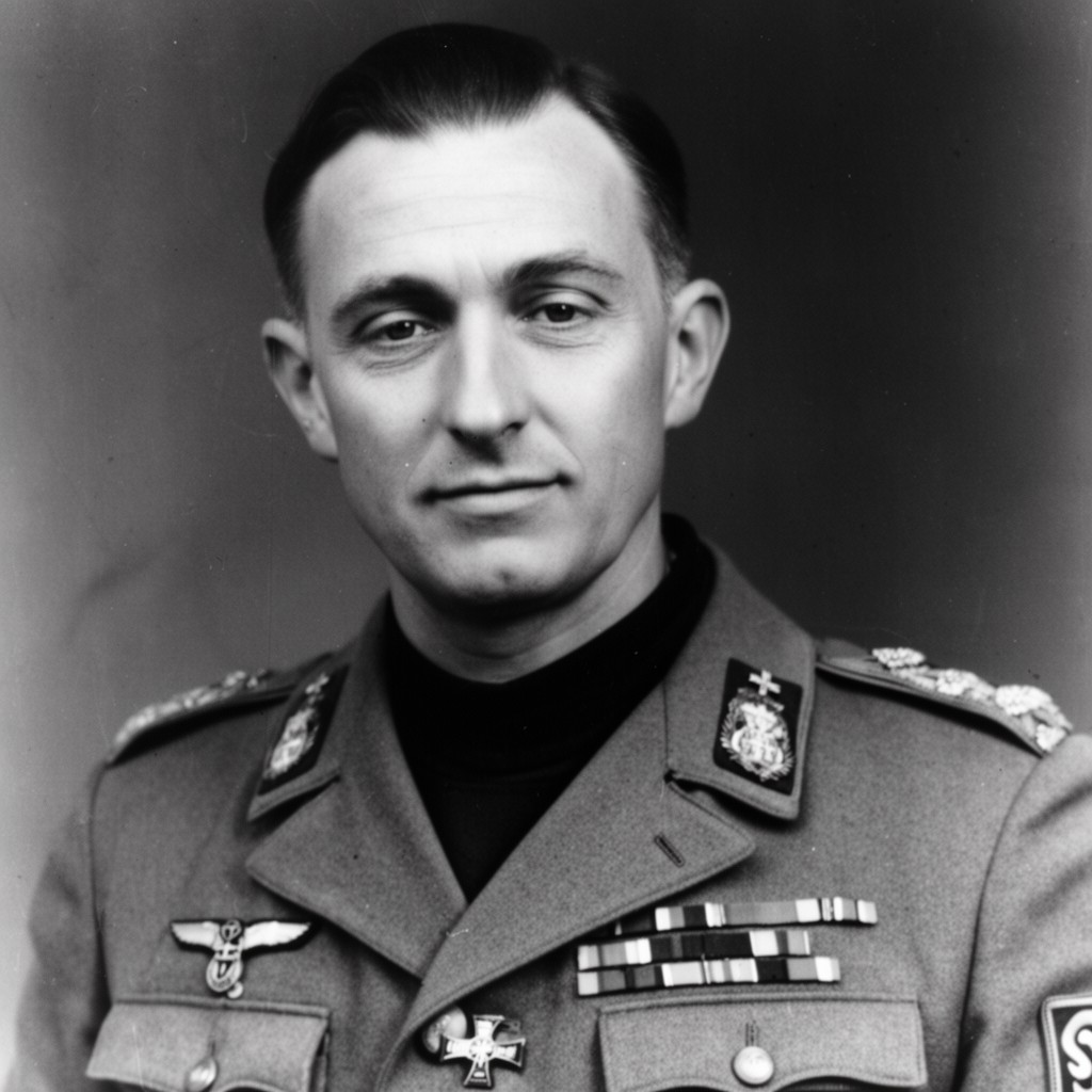 AI-generated illustration of Georg-Hans Reinhardt