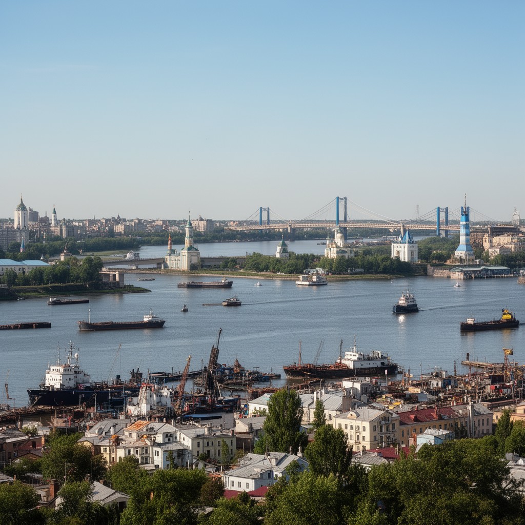 AI-generated illustration of Rostov-on-Don
