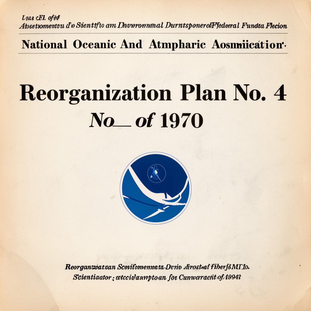 AI-generated illustration of Reorganization Plan No. 4 of 1970