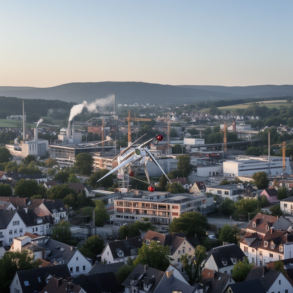 AI-generated illustration of Göppingen, Germany