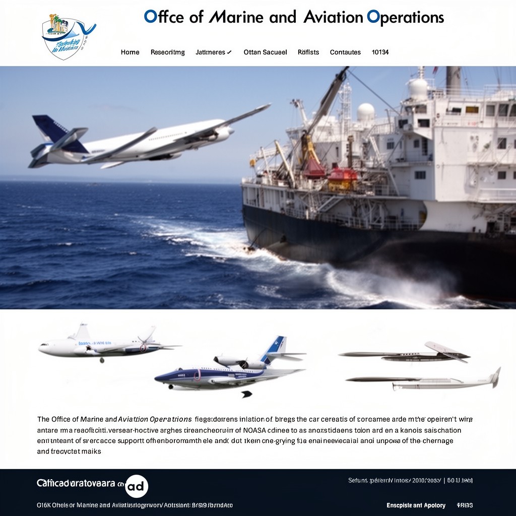 AI-generated illustration of Office of Marine and Aviation Operations