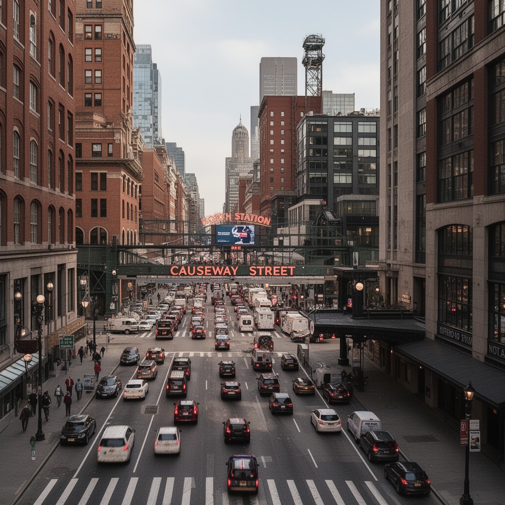 AI-generated illustration of Causeway Street