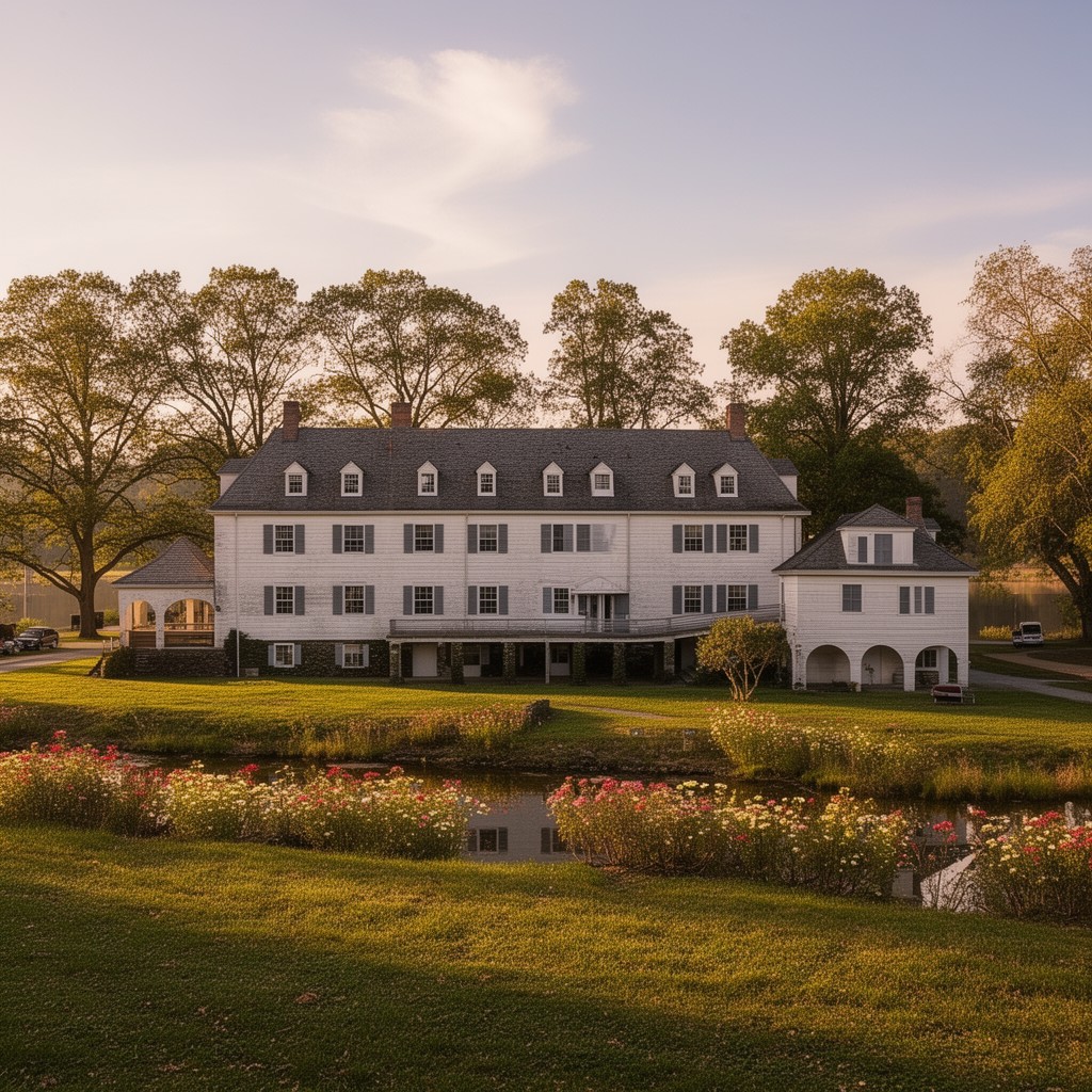 AI-generated illustration of Pennsbury Manor