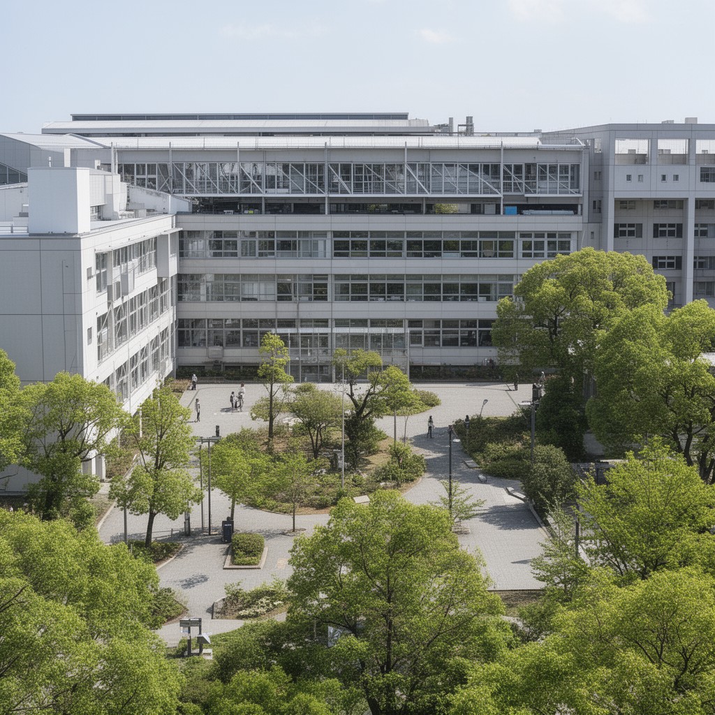 AI-generated illustration of Nakano Campus