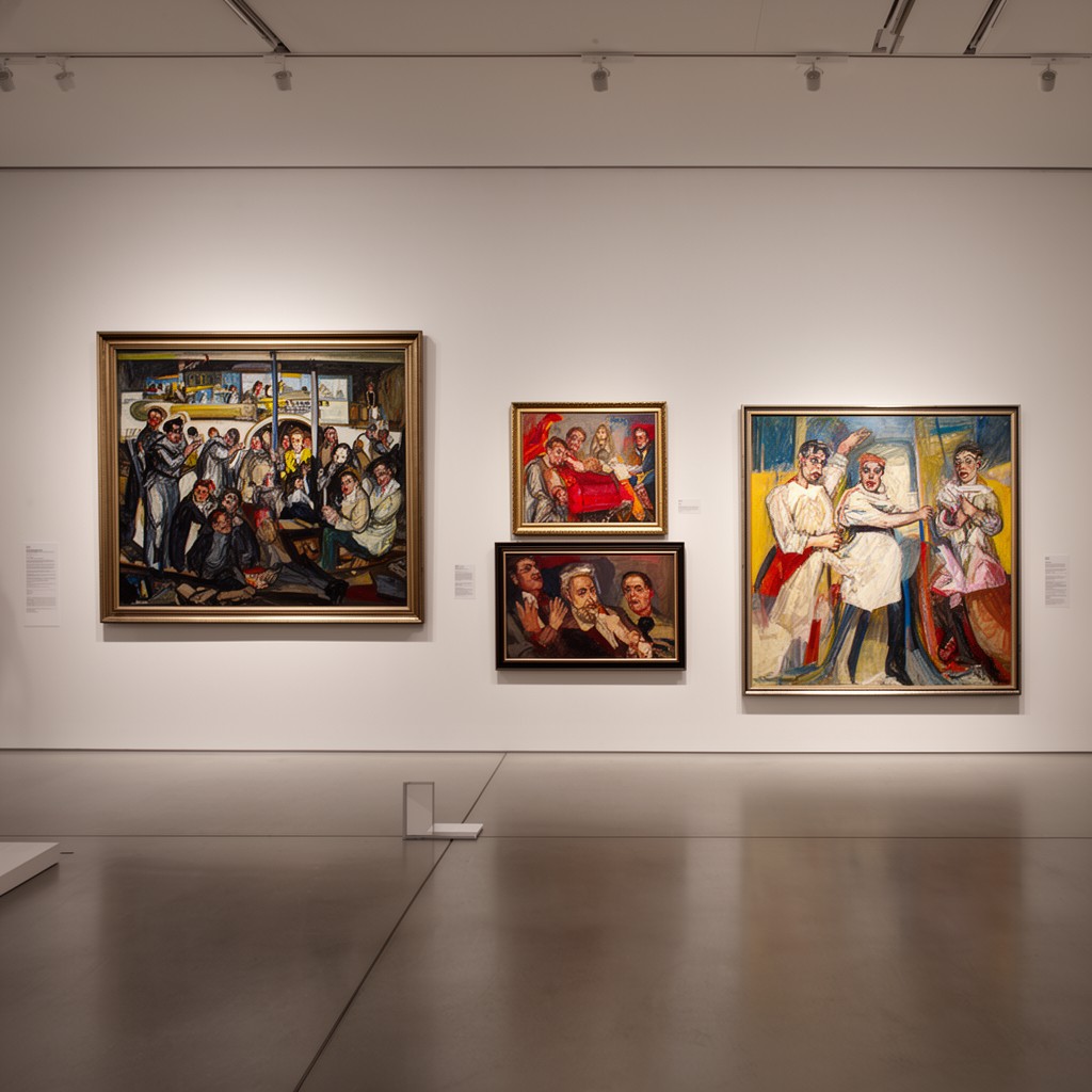 AI-generated illustration of Museum Gunzenhauser
