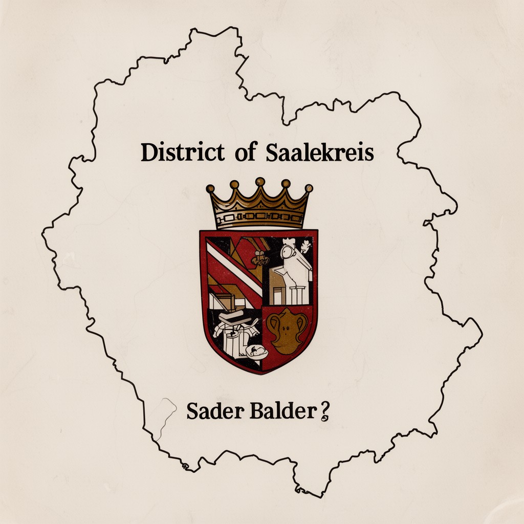 AI-generated illustration of District of Saalekreis