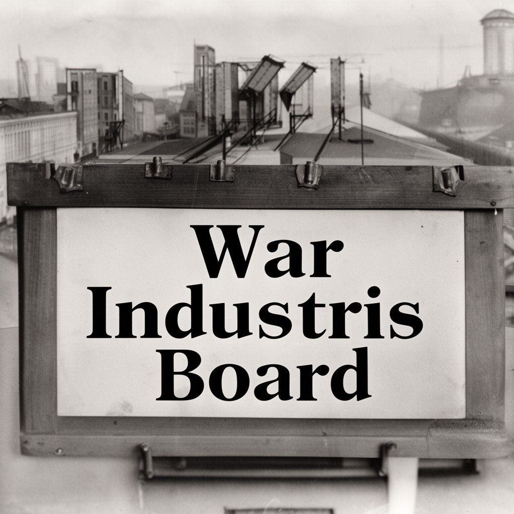 AI-generated illustration of War Industries Board