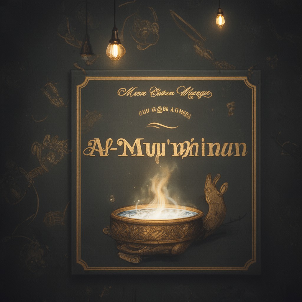 AI-generated illustration of Surah Al-Mu'minun