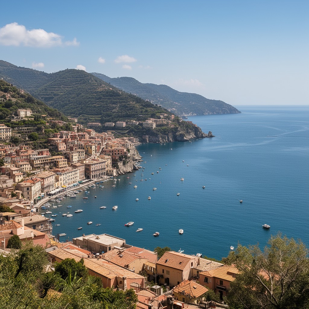 AI-generated illustration of Liguria