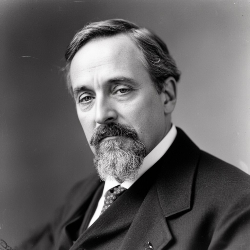AI-generated illustration of Edward W. Morley