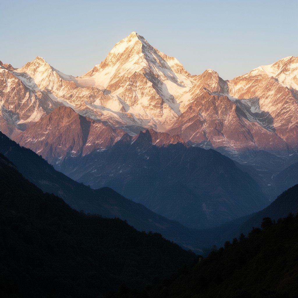 AI-generated illustration of Annapurna