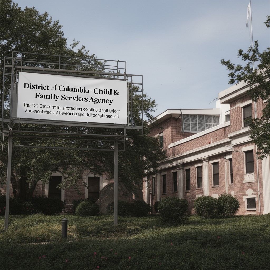 AI-generated illustration of District of Columbia Child and Family Services Agency