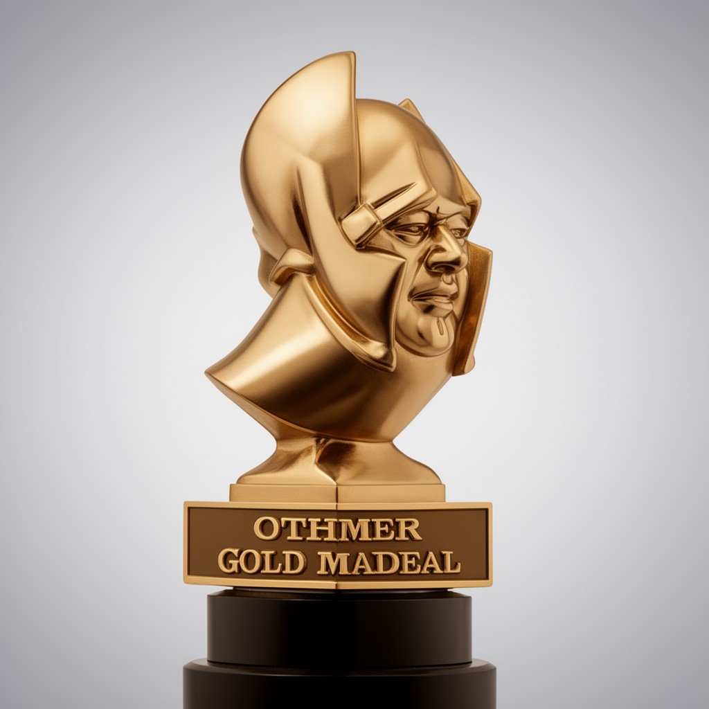 AI-generated illustration of Othmer Gold Medal