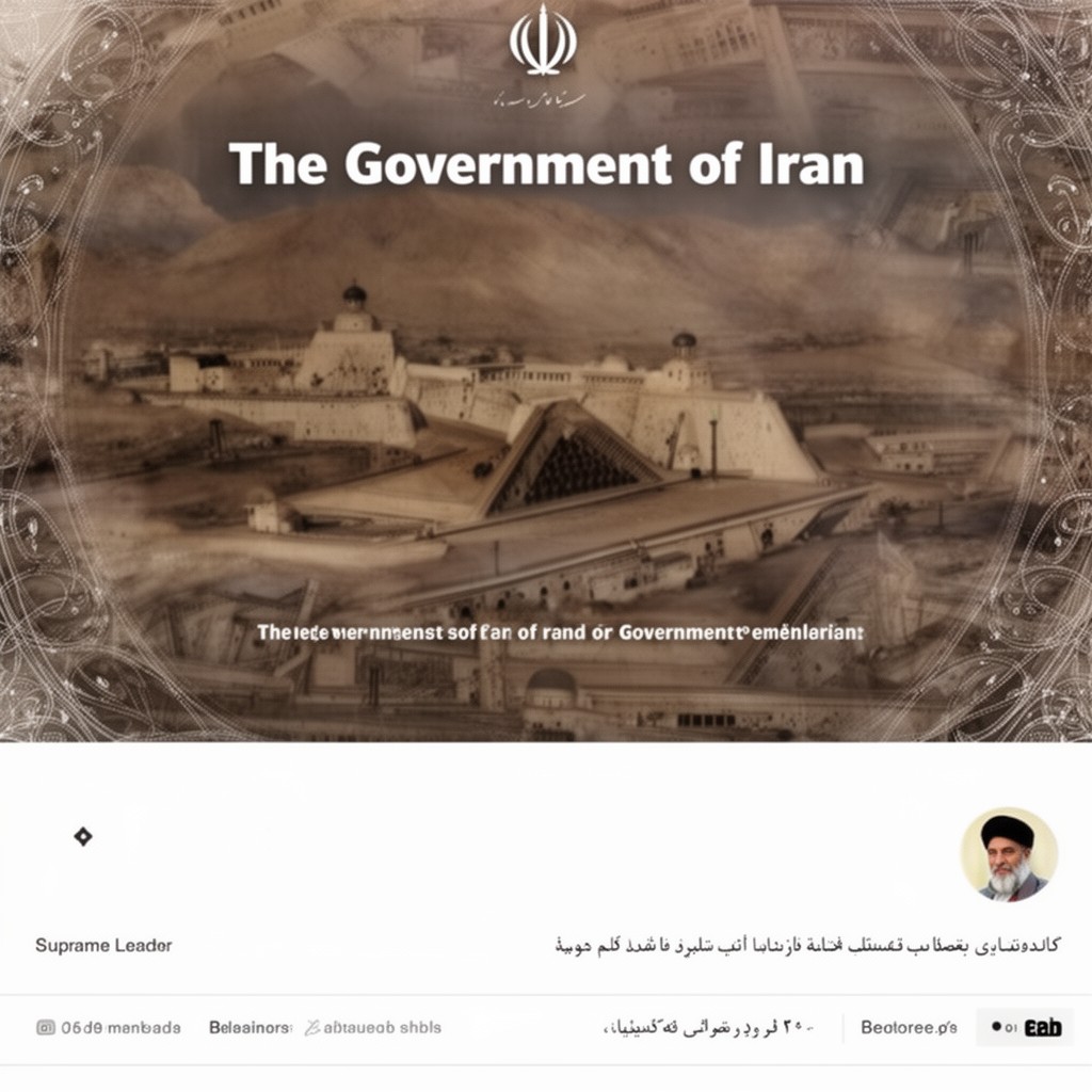 AI-generated illustration of Government of Iran