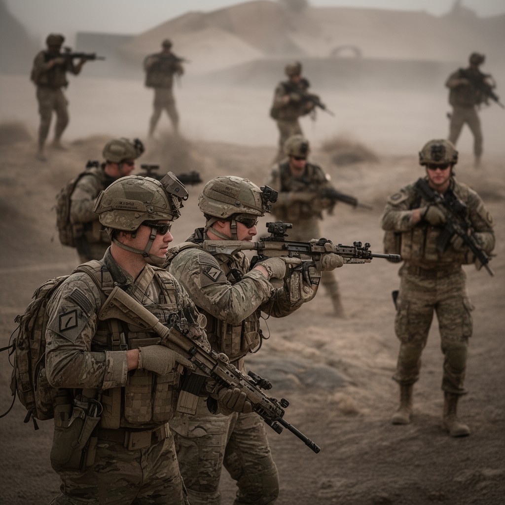 AI-generated illustration of Special Operations Forces
