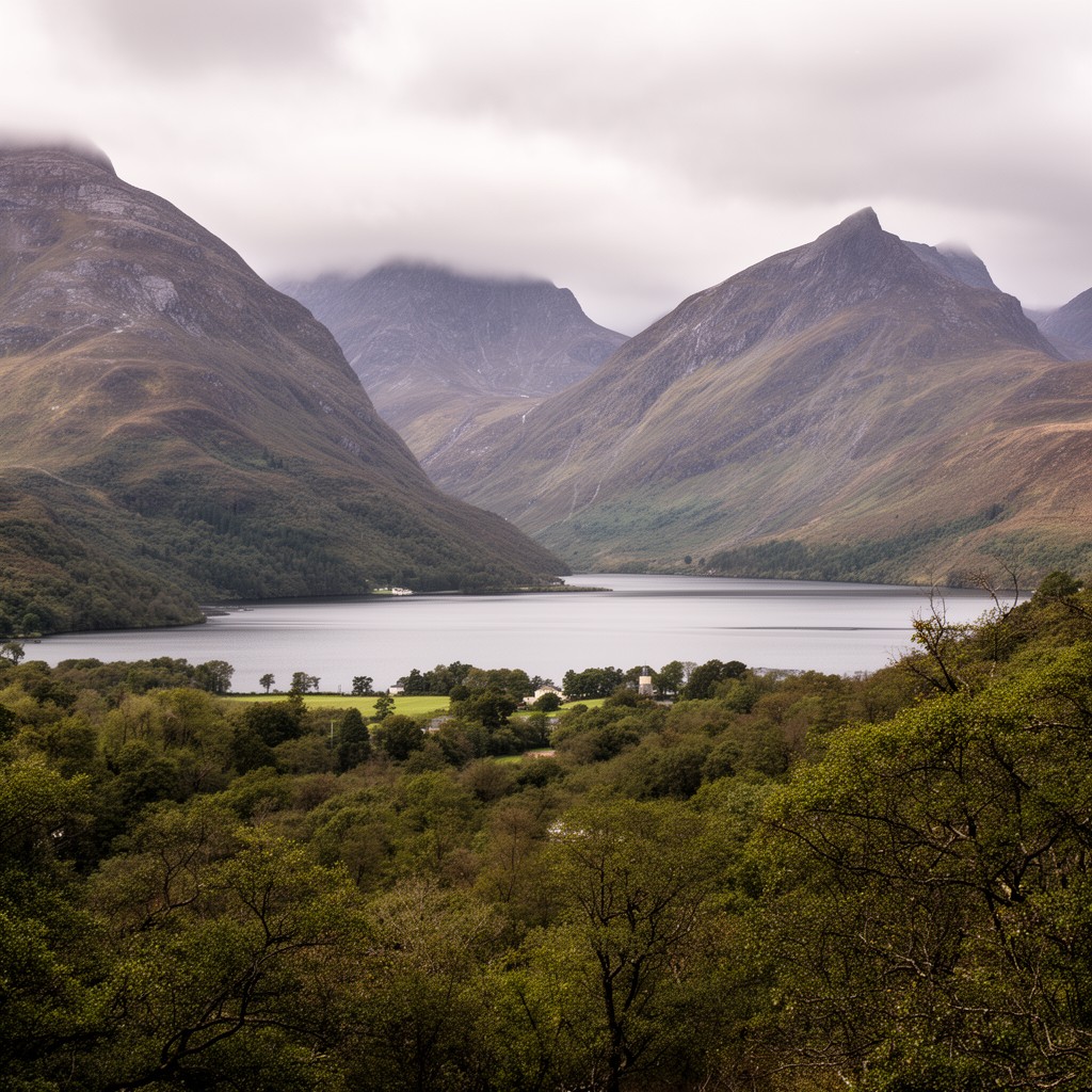 AI-generated illustration of Lochaber