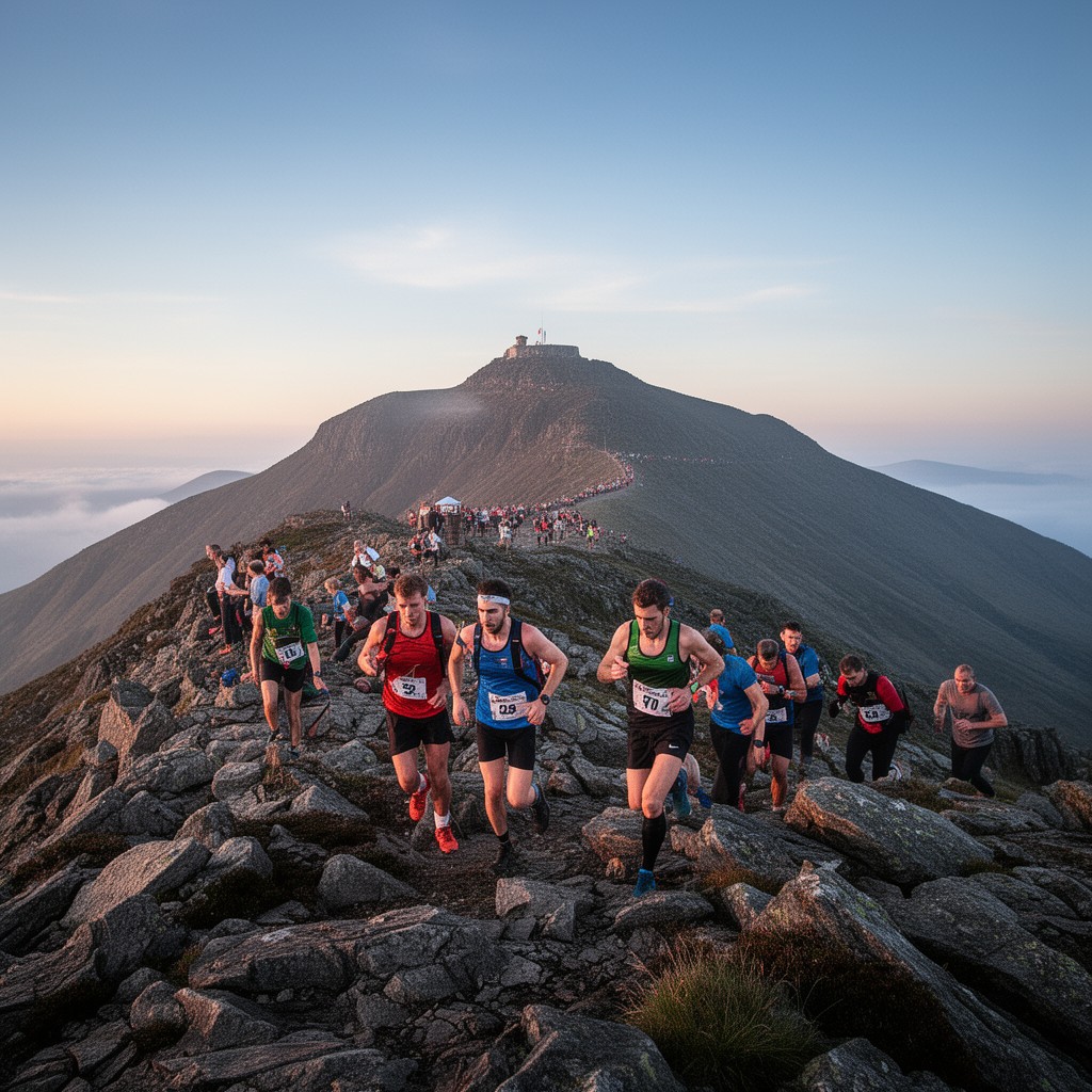 AI-generated illustration of Ben Nevis Race