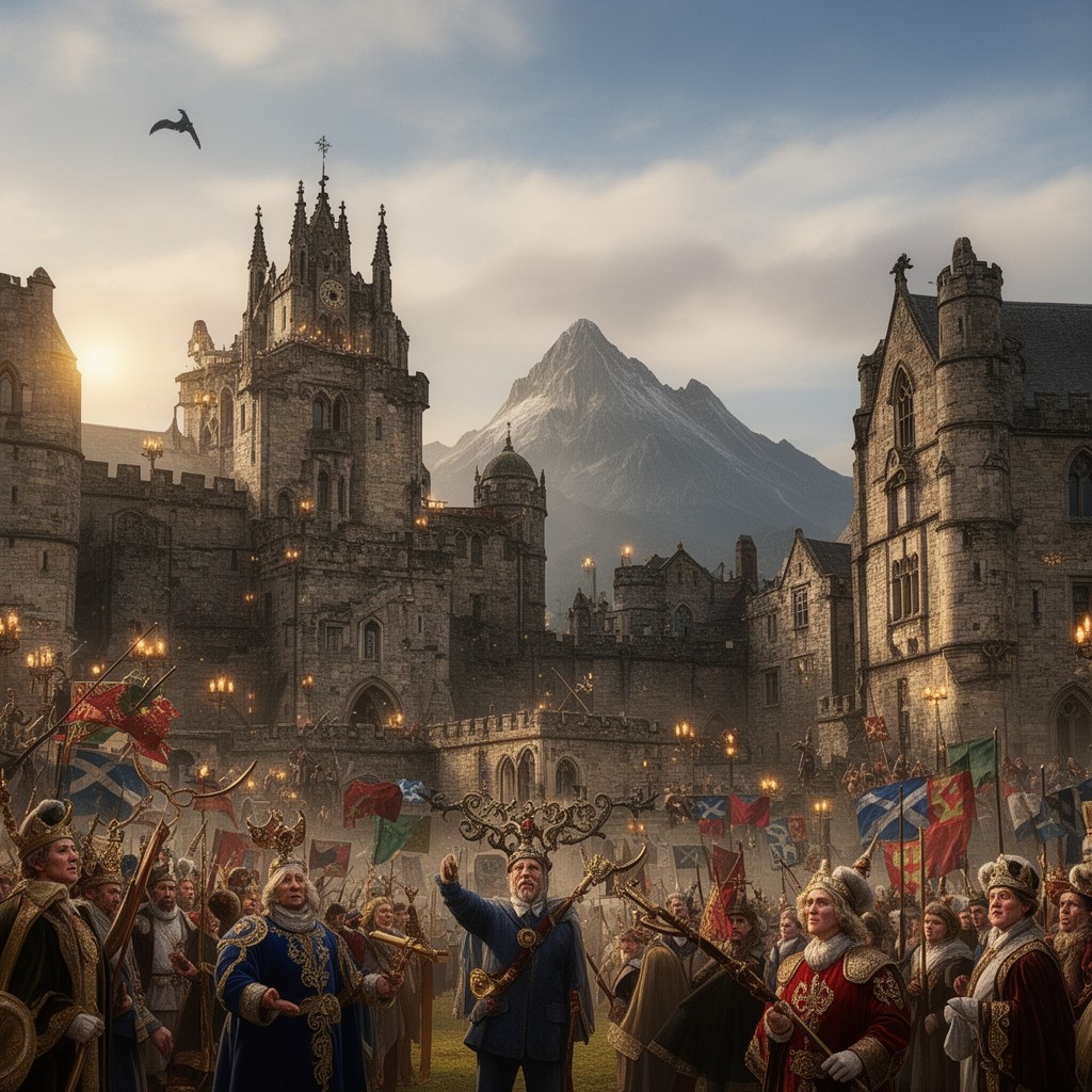AI-generated illustration of Scottish Reformation