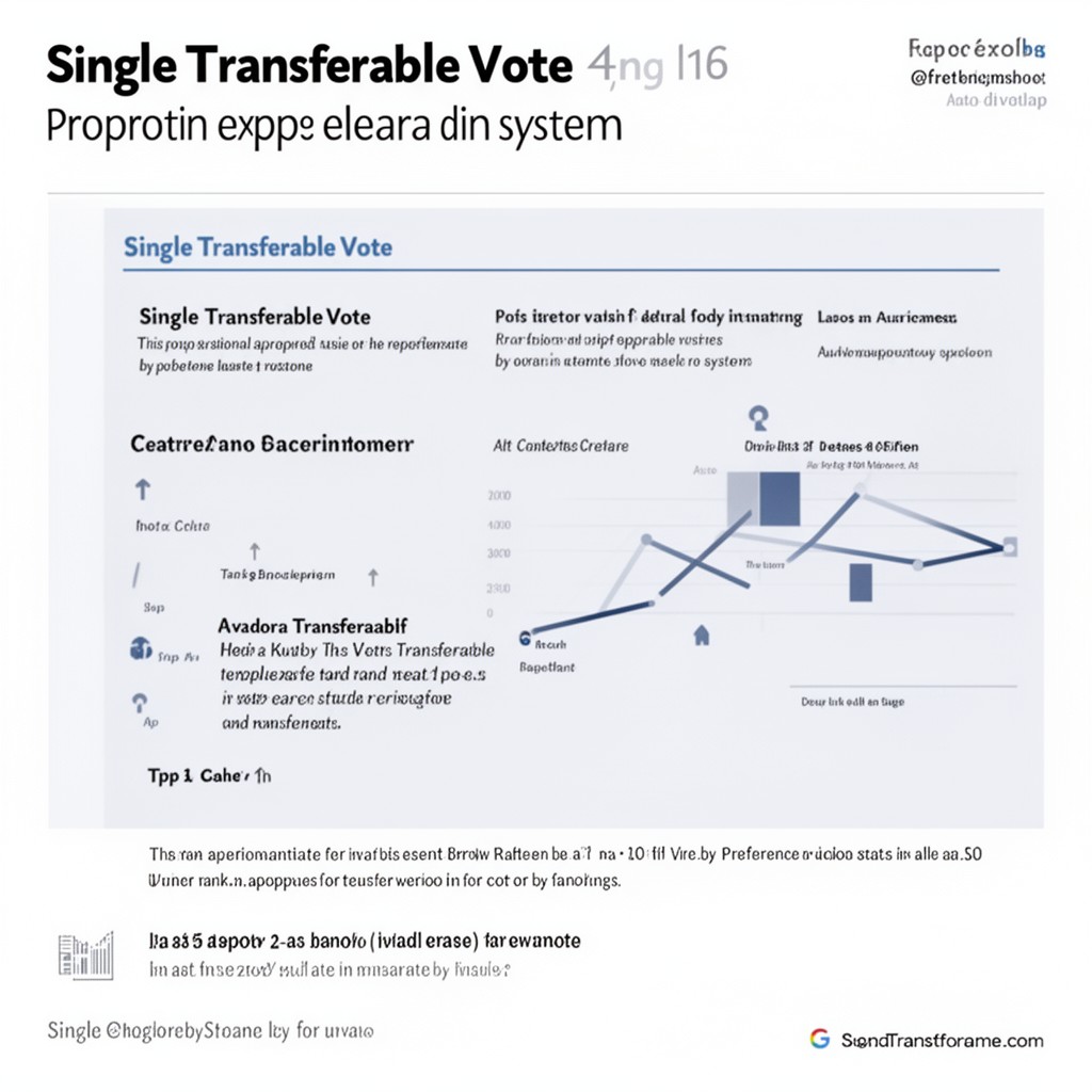 AI-generated illustration of Single Transferable Vote
