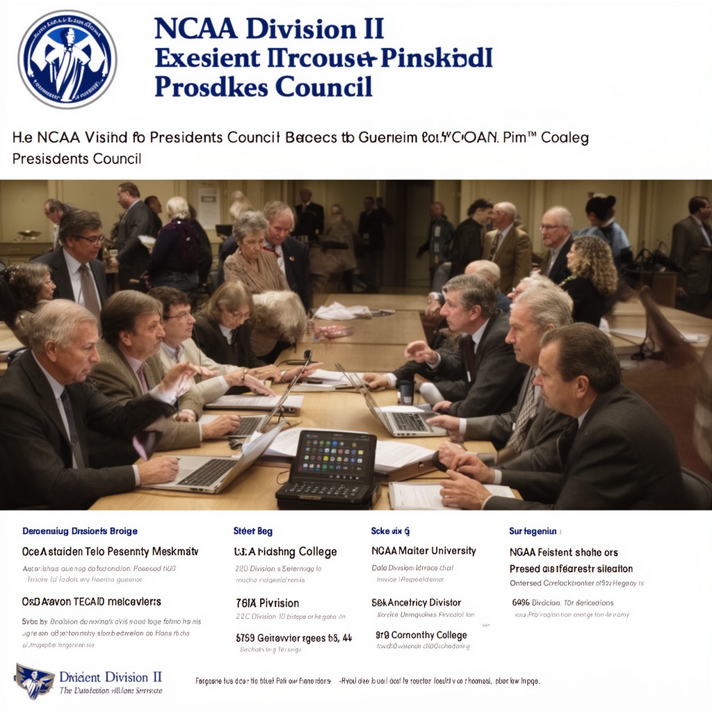 AI-generated illustration of NCAA Division III Presidents Council