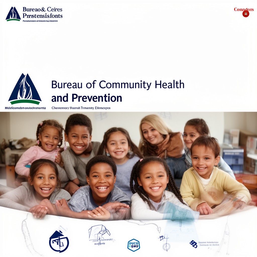 AI-generated illustration of Bureau of Community Health and Prevention