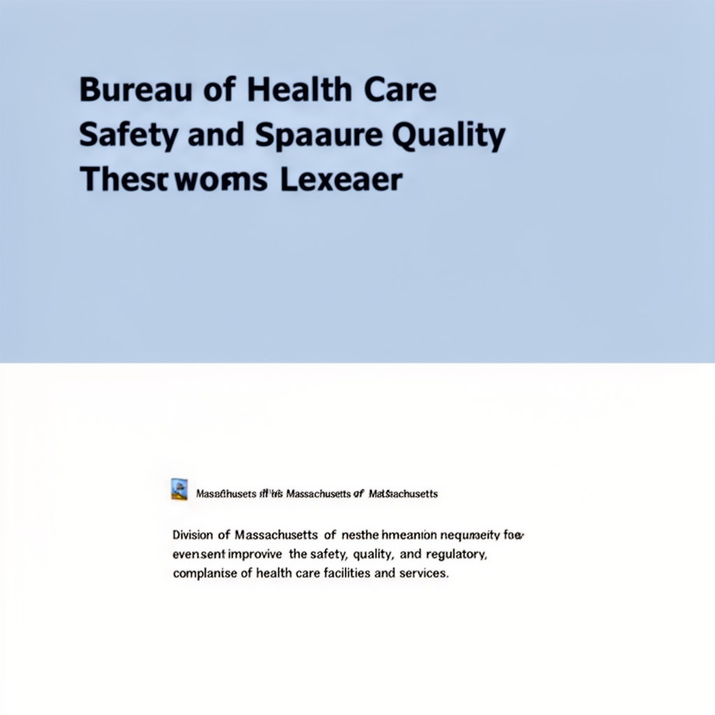 AI-generated illustration of Bureau of Health Care Safety and Quality