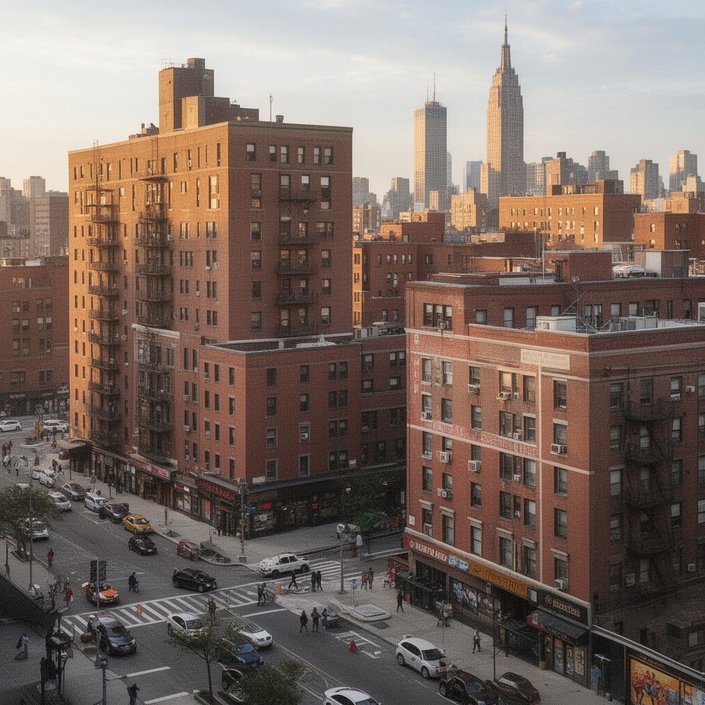 AI-generated illustration of New York City Housing Authority
