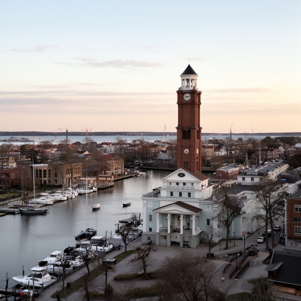 AI-generated illustration of Fairfield, Connecticut