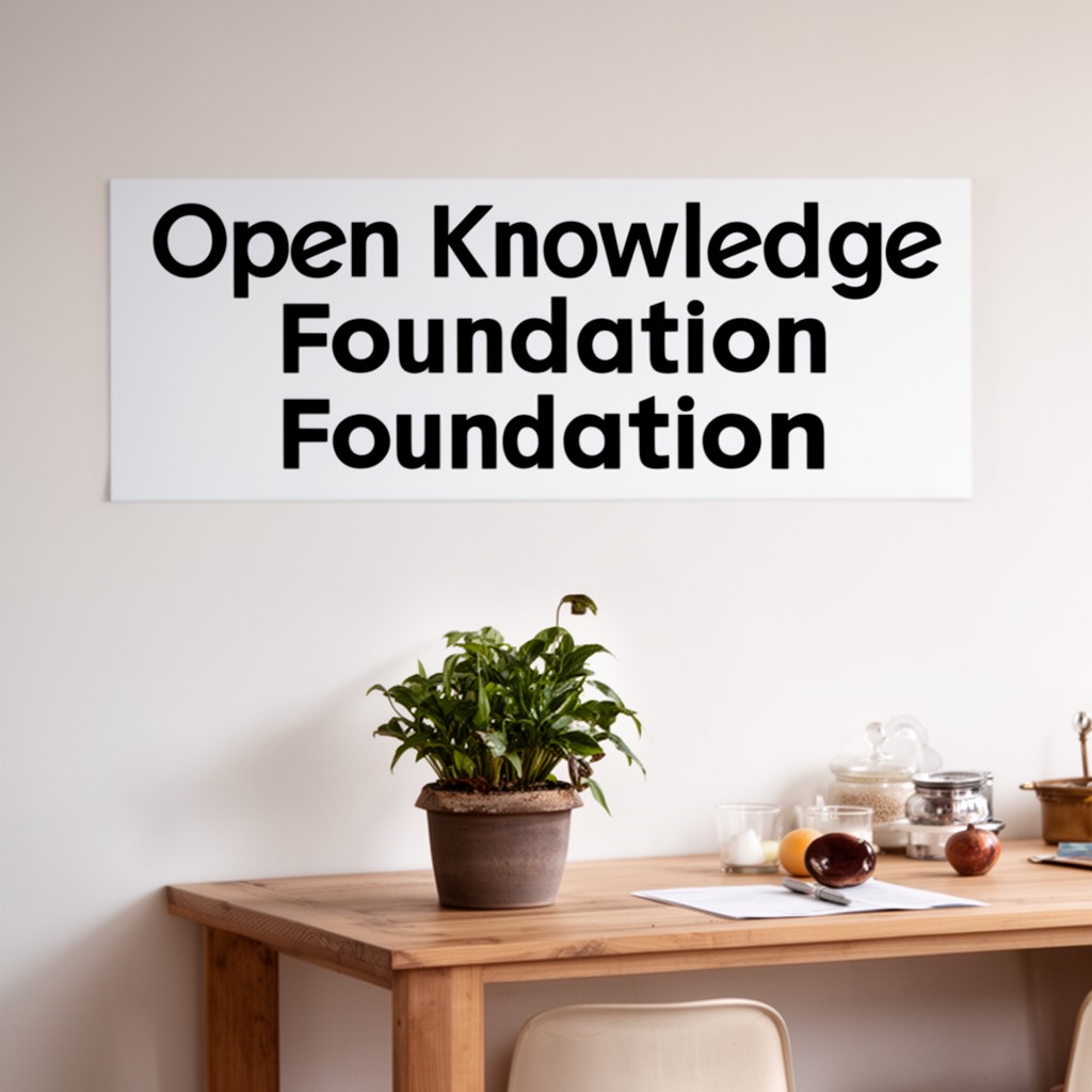 AI-generated illustration of Open Knowledge Foundation