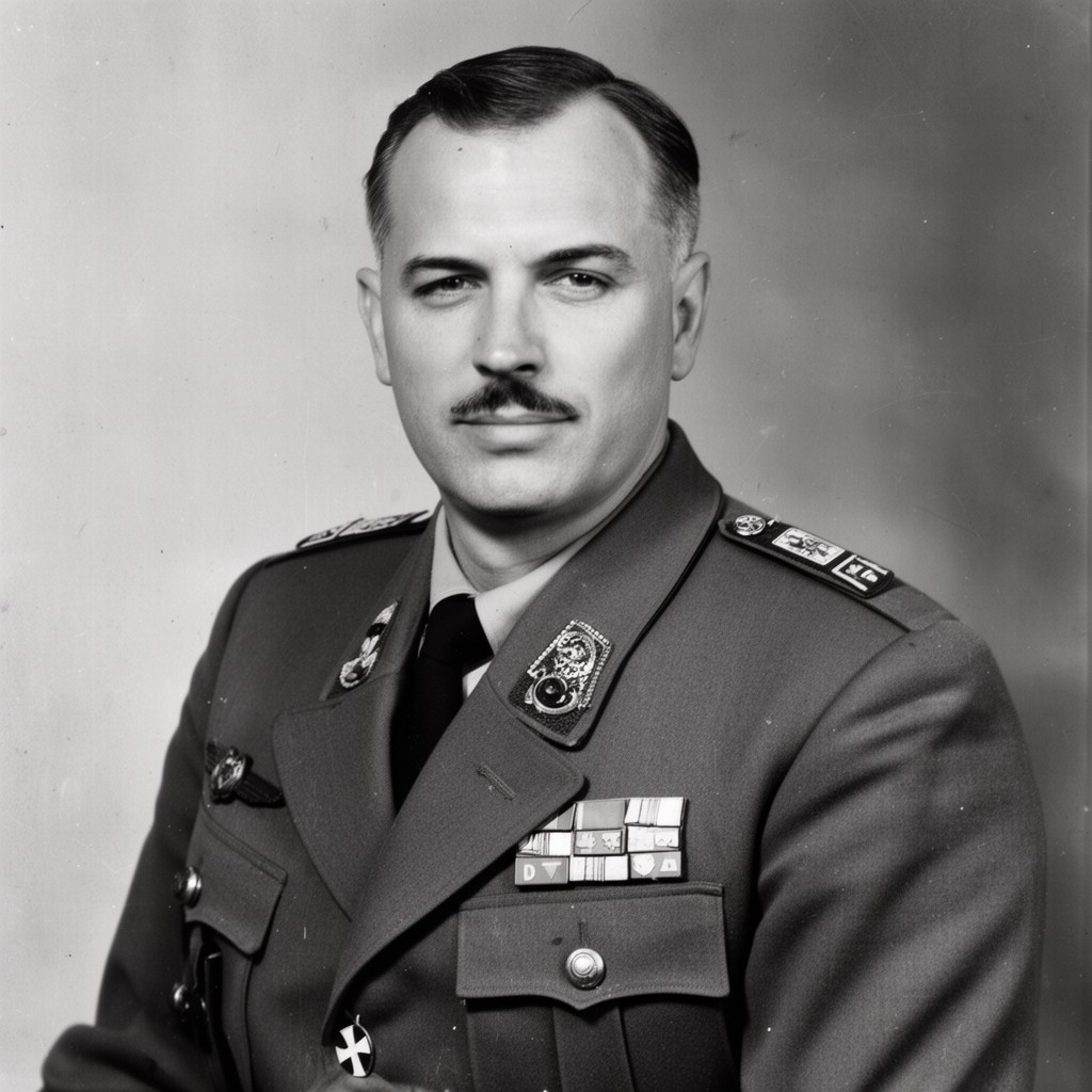 AI-generated illustration of Johannes Blaskowitz