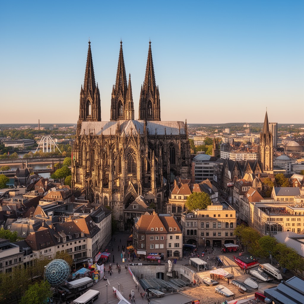 AI-generated illustration of Cologne