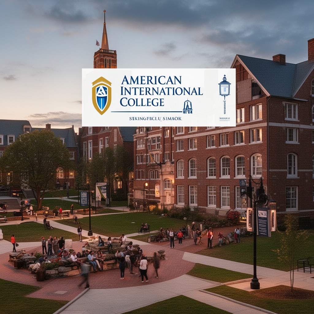 AI-generated illustration of American International College