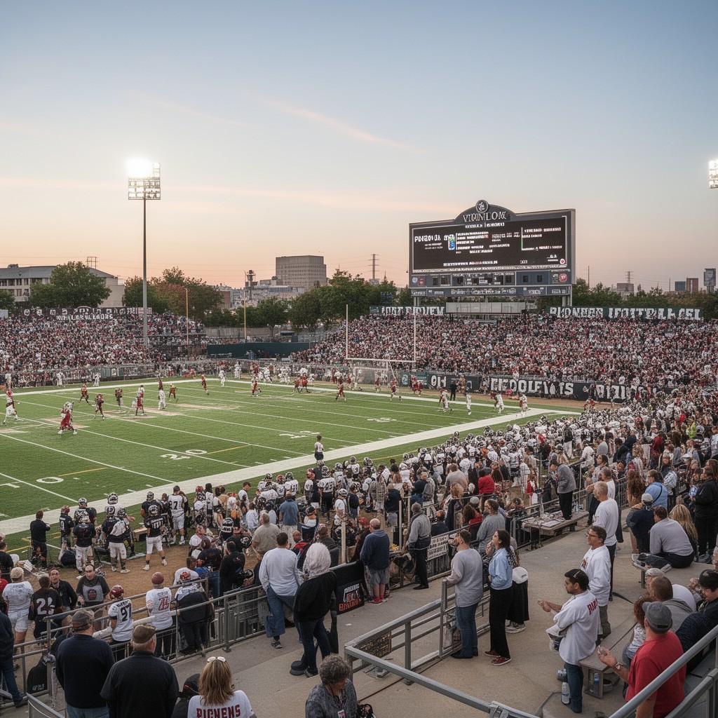 AI-generated illustration of Pioneer Football League