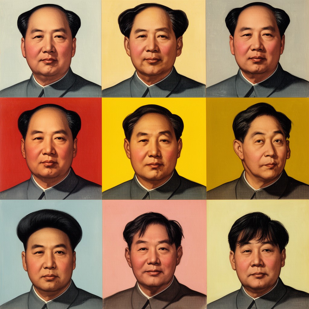 AI-generated illustration of Mao (series)