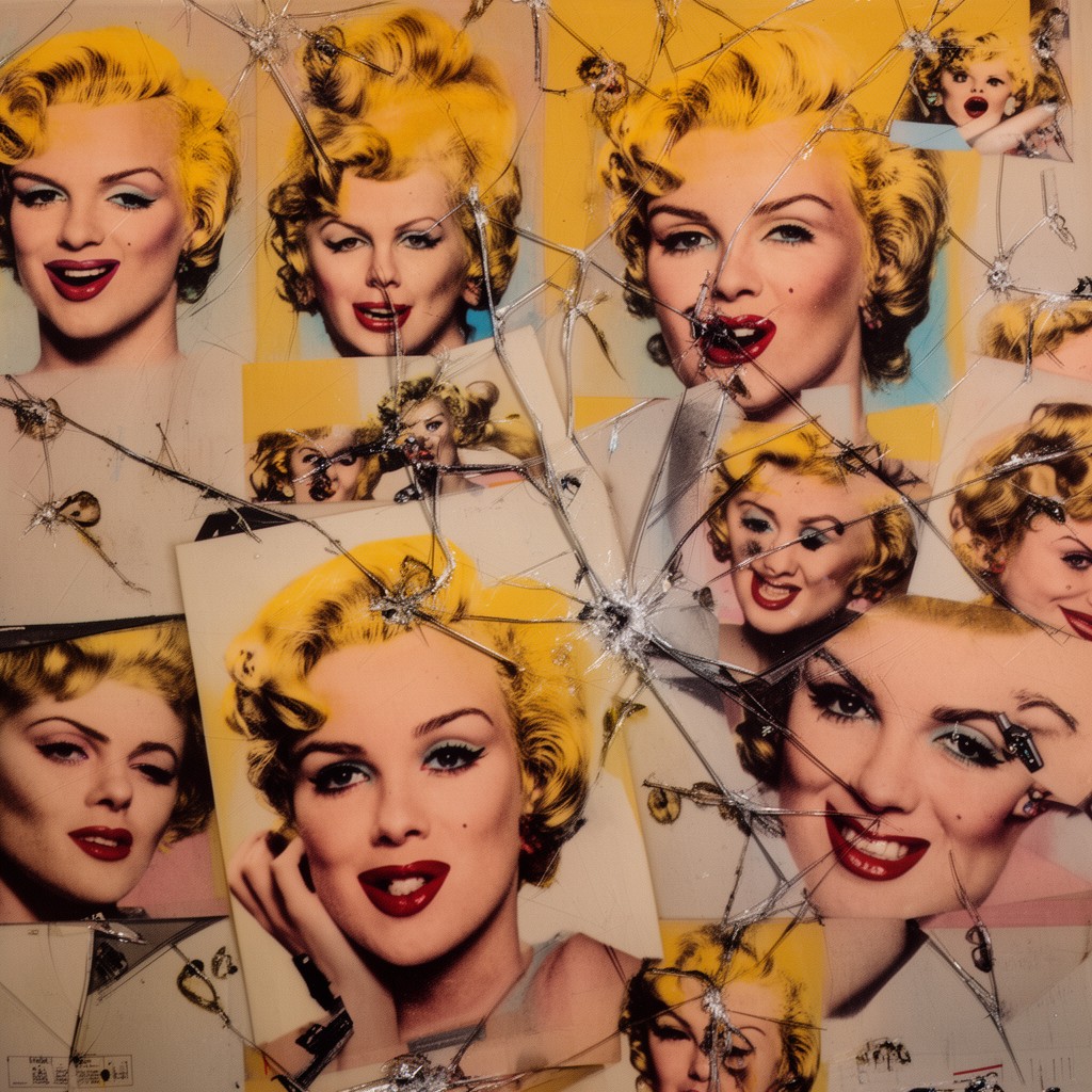 AI-generated illustration of Shot Marilyns