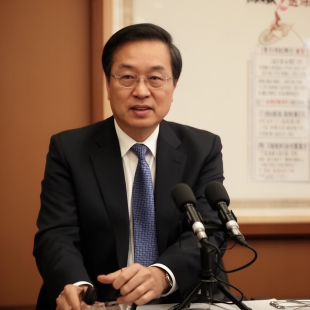 AI-generated illustration of Mayor of Shanghai