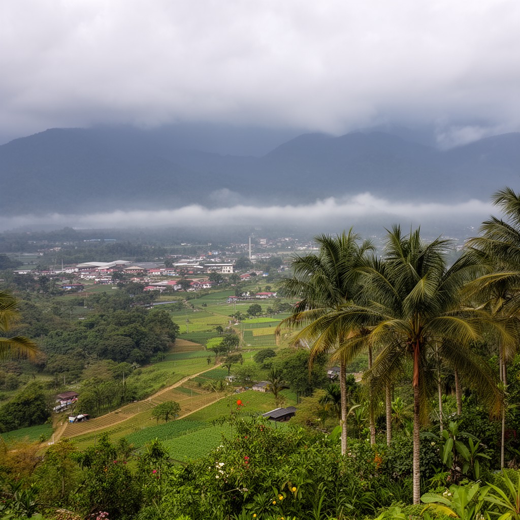 AI-generated illustration of Southern Tagalog region