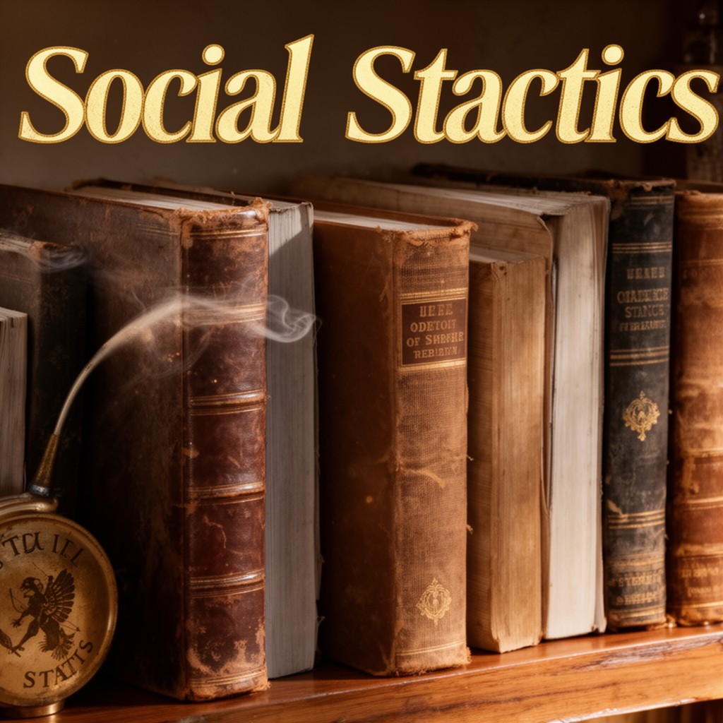 AI-generated illustration of Social Statics