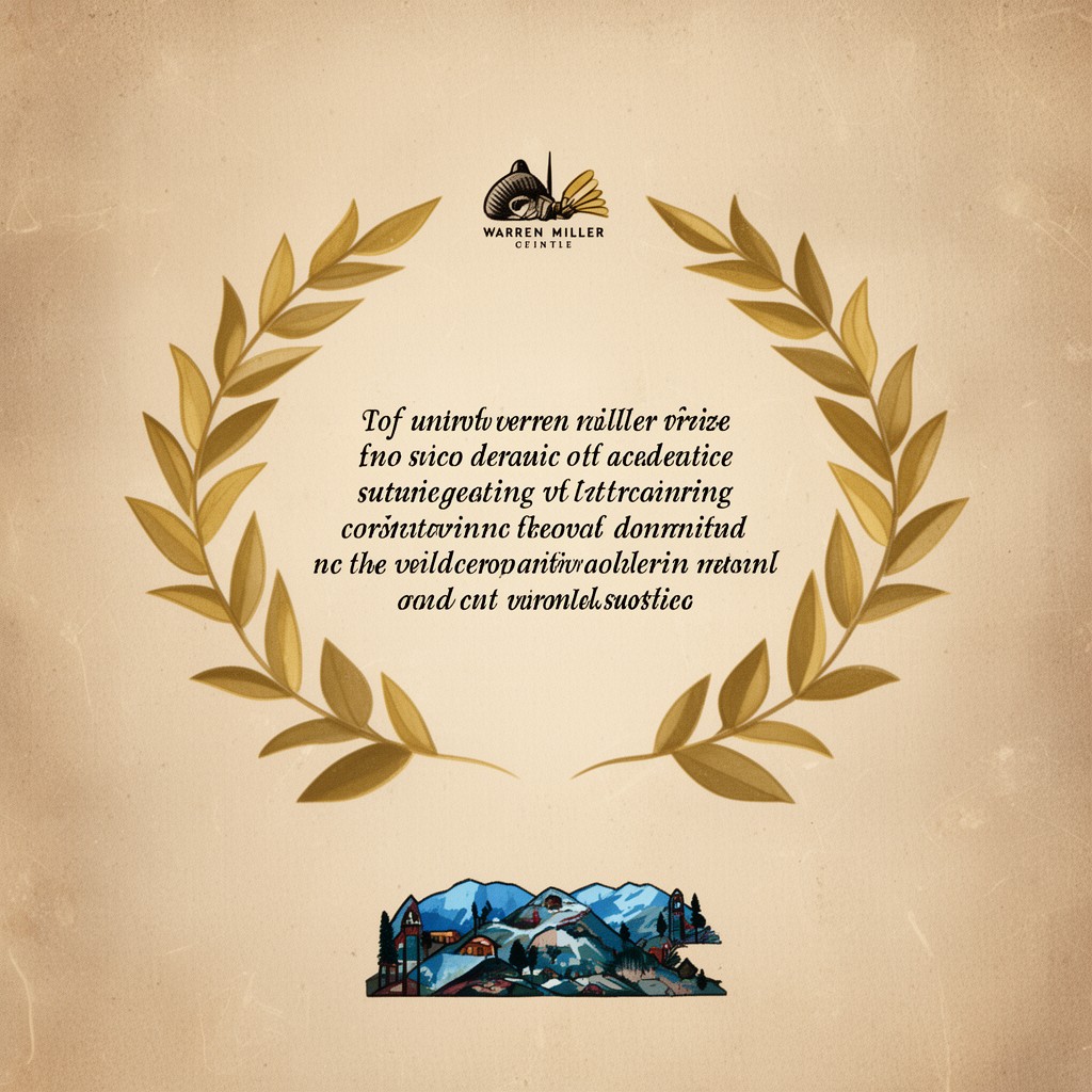 AI-generated illustration of Warren Miller Prize