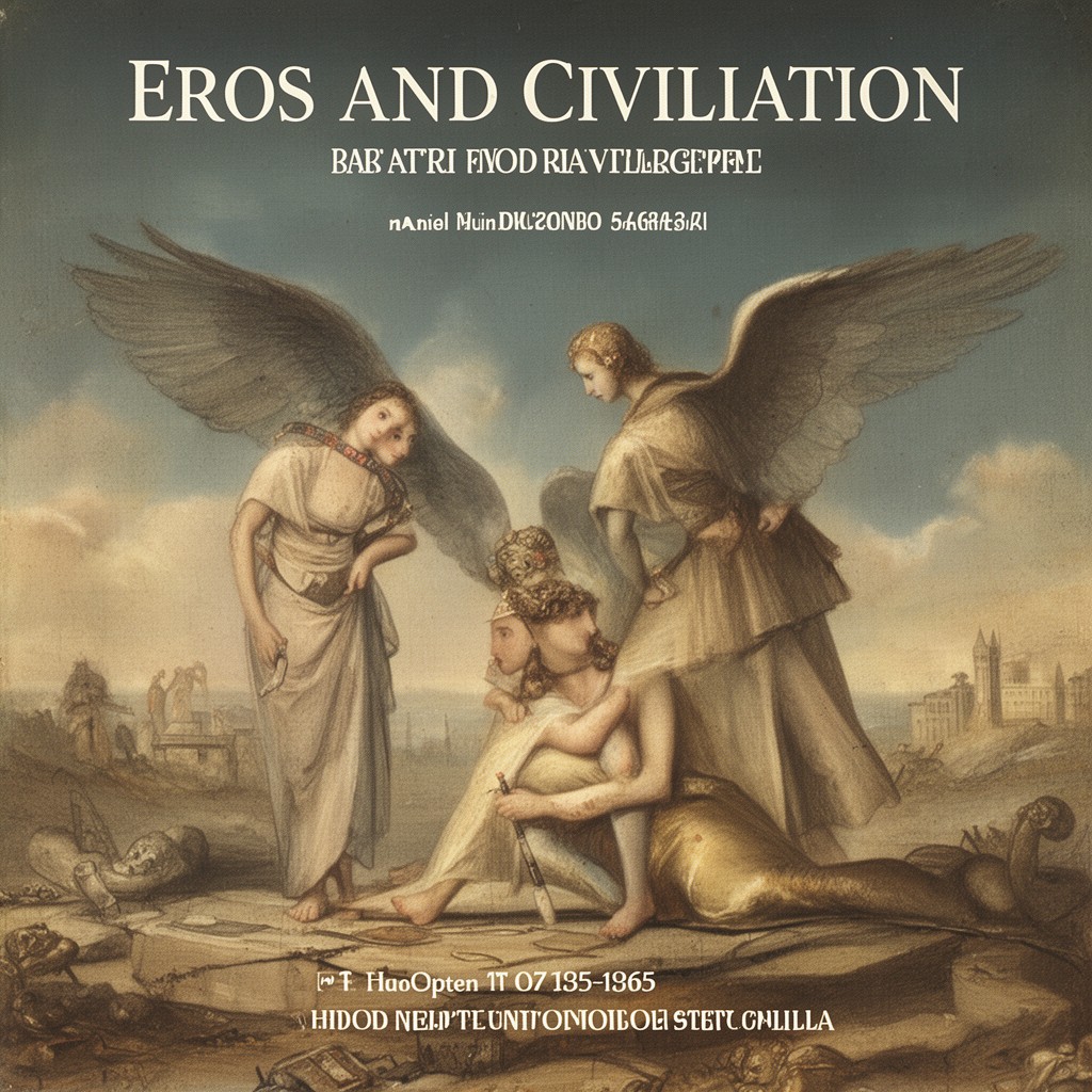 AI-generated illustration of Eros and Civilization