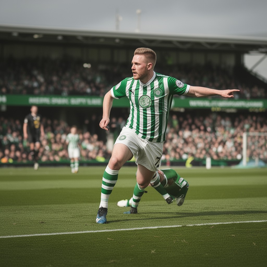 AI-generated illustration of Celtic F.C.