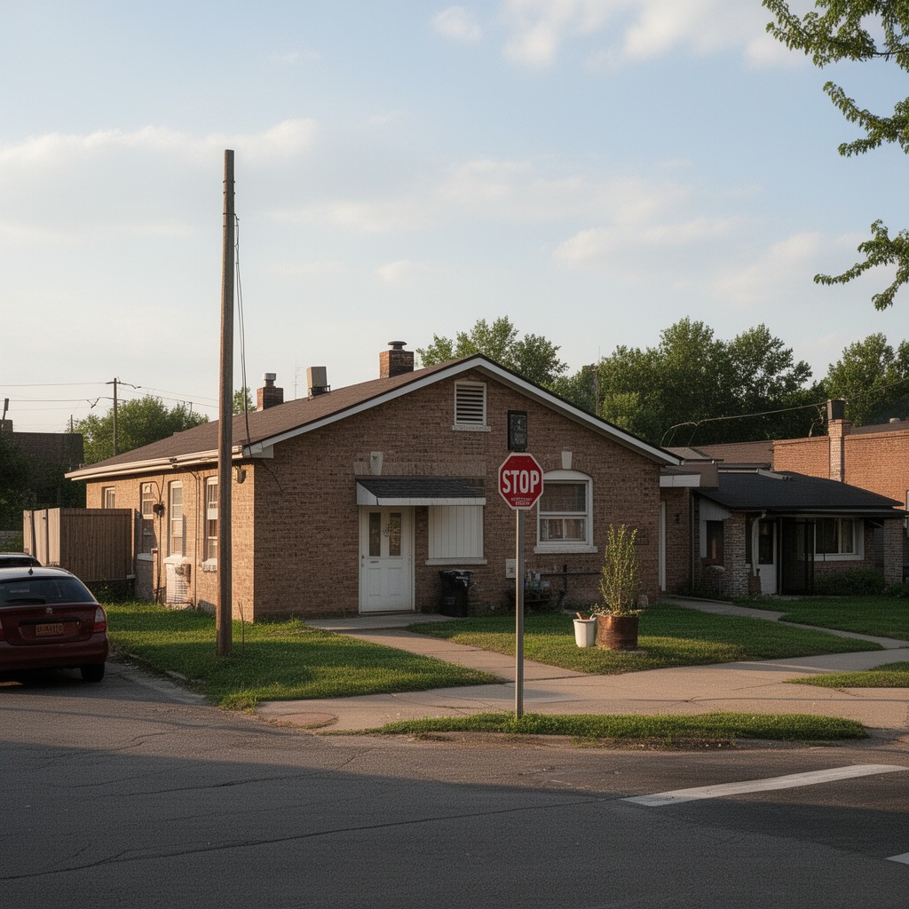 AI-generated illustration of Robbins, Illinois