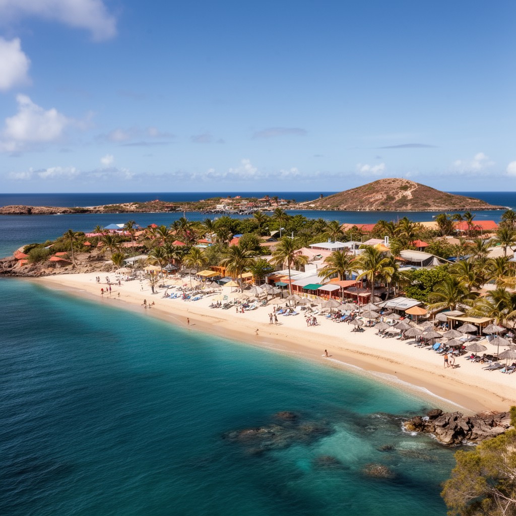 AI-generated illustration of Aruba