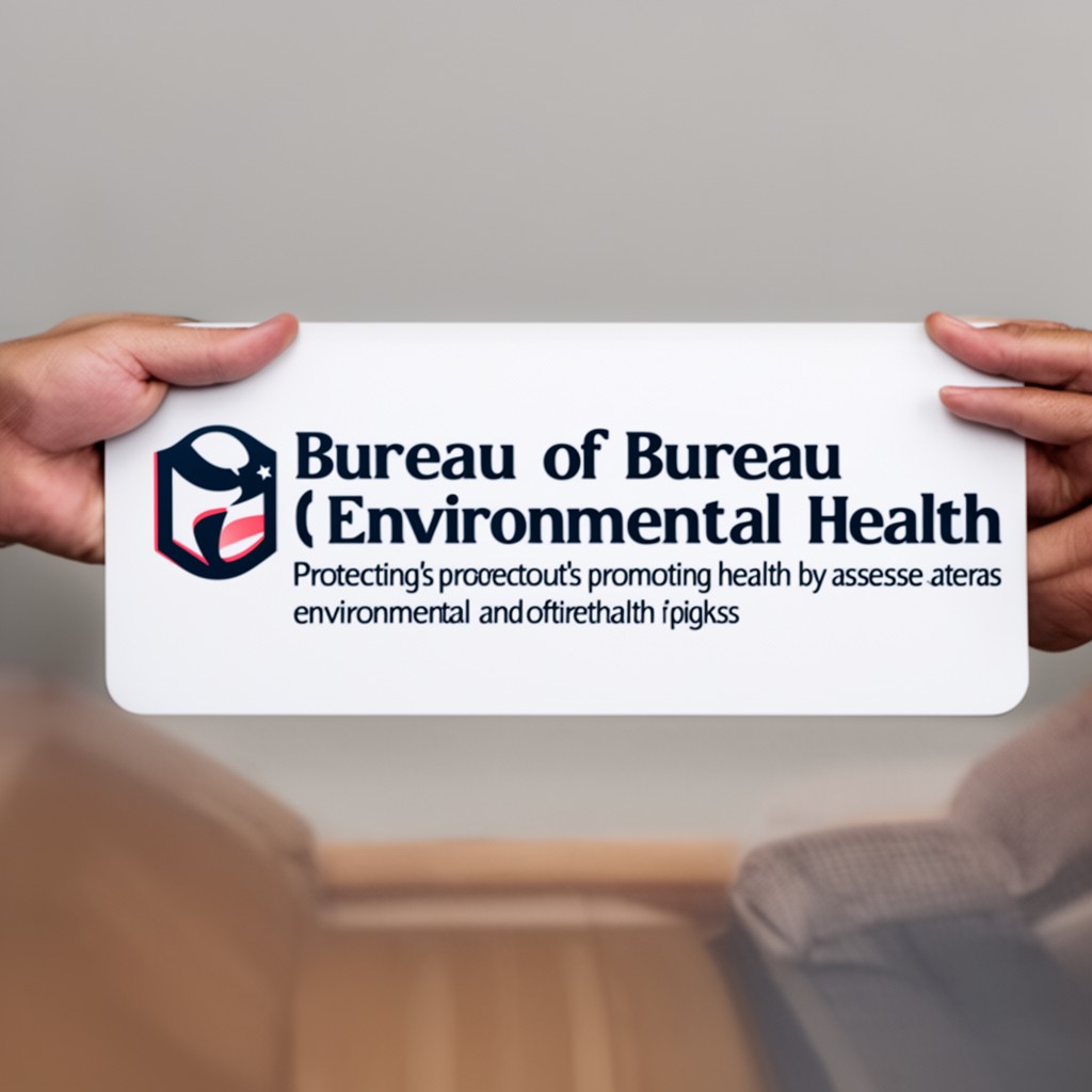 AI-generated illustration of Bureau of Environmental Health