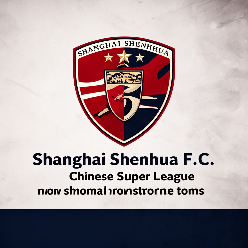 AI-generated illustration of Shanghai Shenhua F.C.