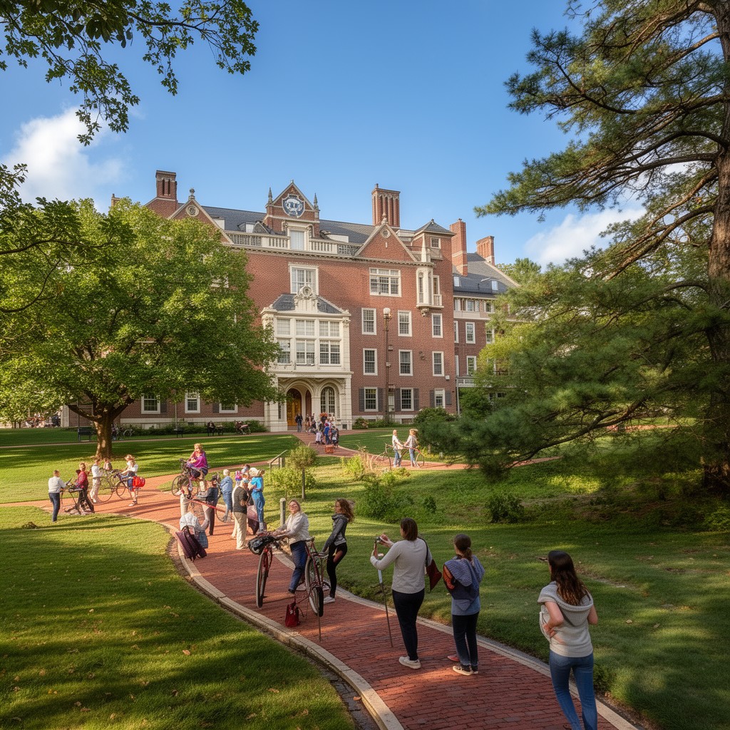 AI-generated illustration of The Hill School