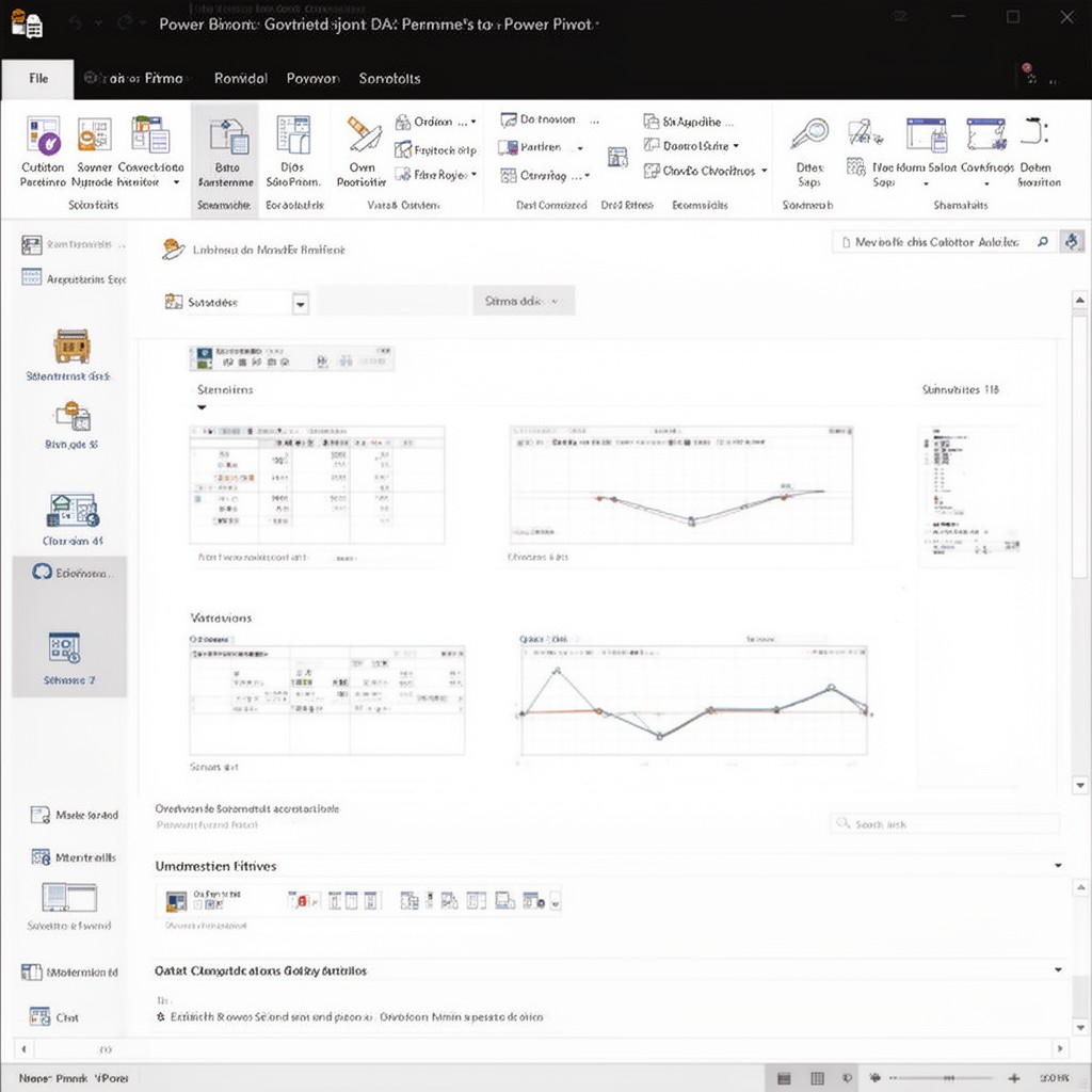 AI-generated illustration of Power Pivot