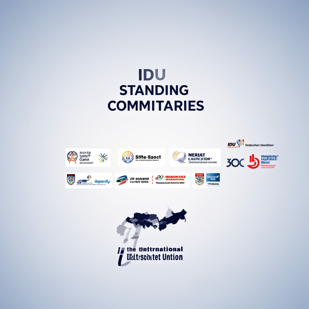 AI-generated illustration of IDU Standing Committees
